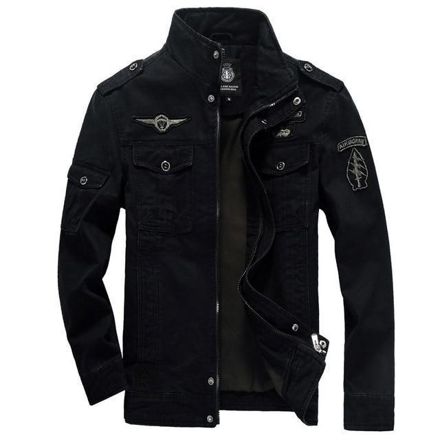 Cotton Military Jacket Men Autumn Soldier Style Army