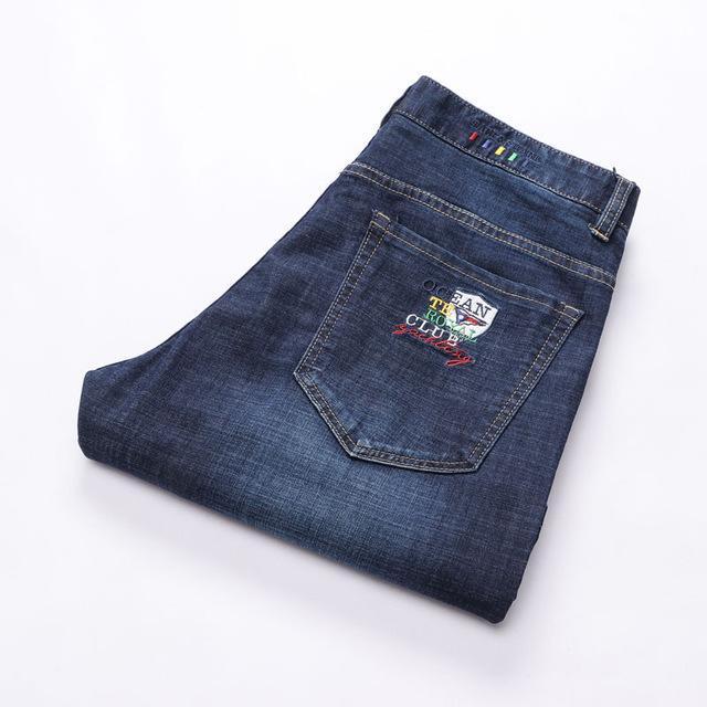 jean men new arrival commerce comfort solid color