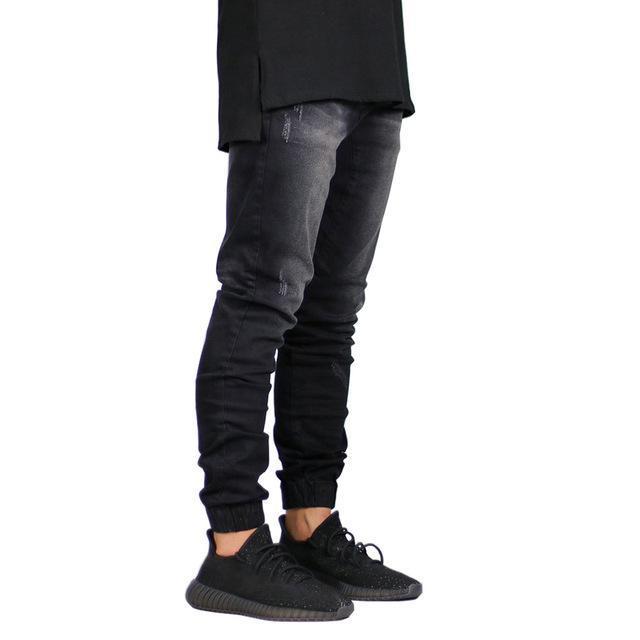 Fashion Stretch Men Jeans Denim Jogger Design