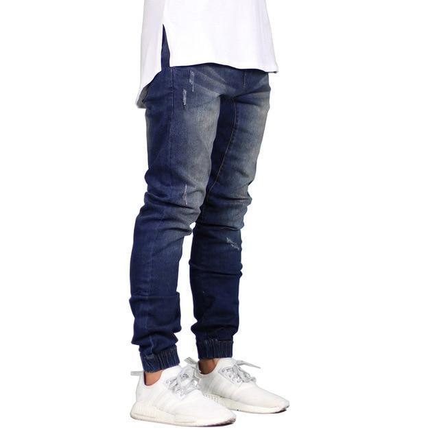 Fashion Stretch Men Jeans Denim Jogger Design