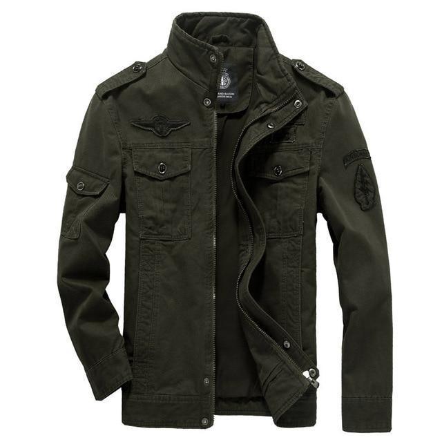 Cotton Military Jacket Men Autumn Soldier  Style Army